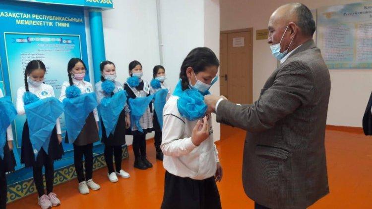 "Жас Ұлан" бірыңғай балалар  мен жасөспірімдер ұйымына қабылдау рәсімі